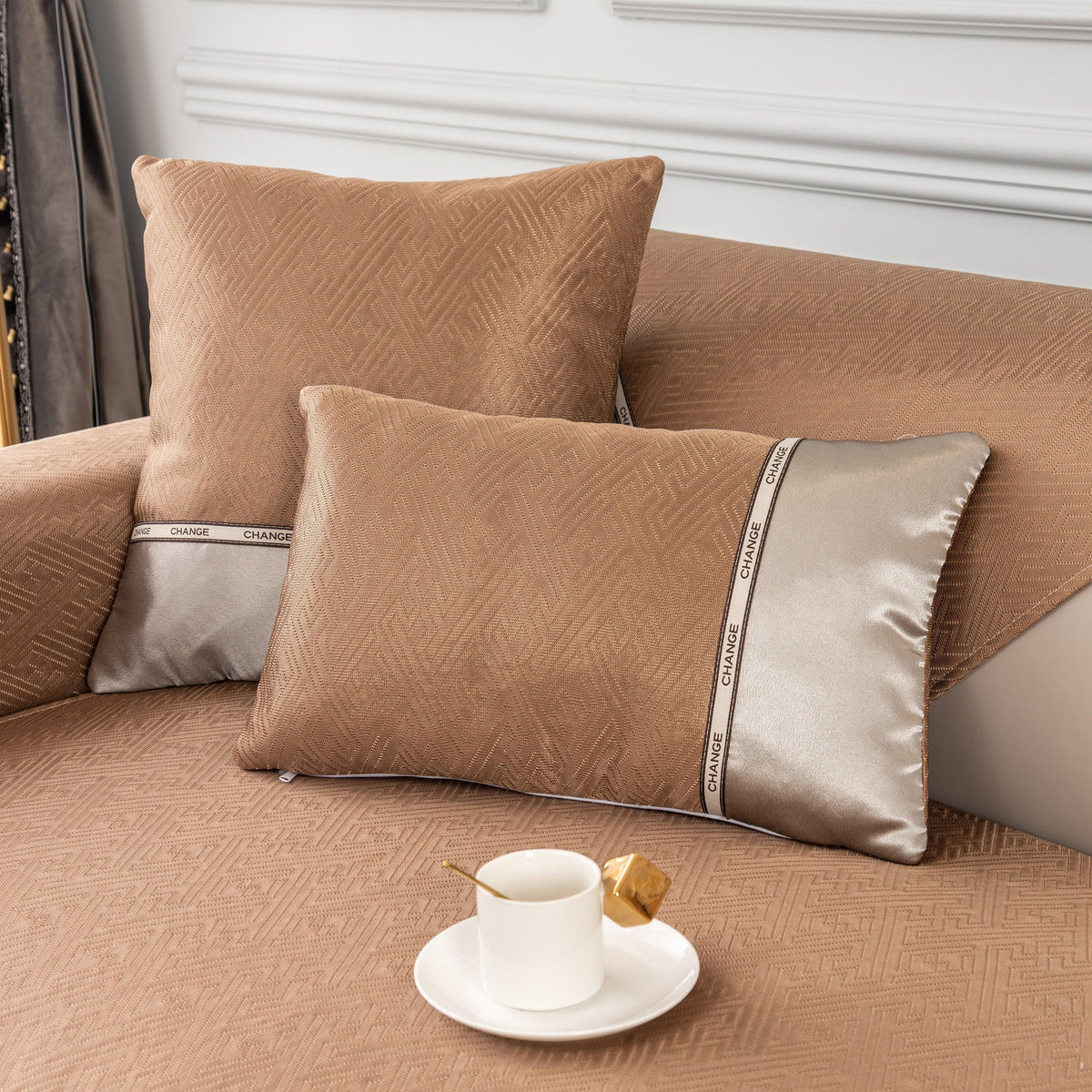 Non-Slip Universal Sofa Covers for Sectional Couch and Couch Cushions - Sofa Slipcovers for Dogs and Pets