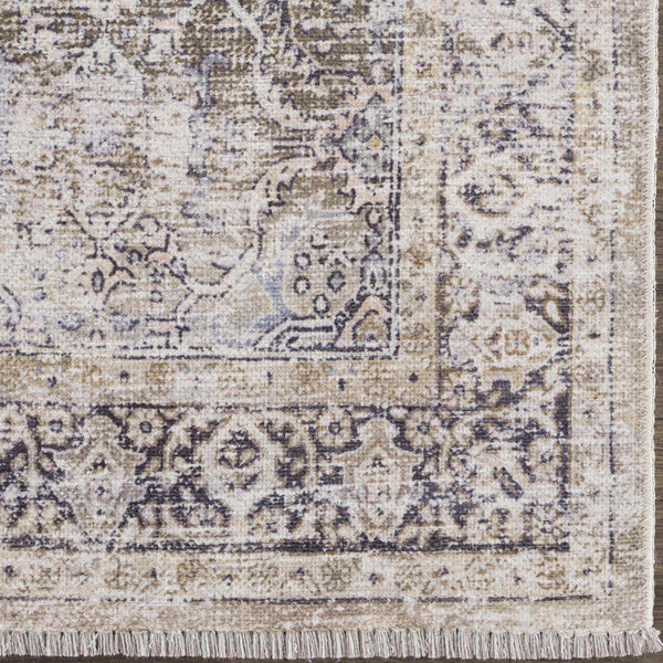 Olive Holi-2304 Washable Area Rug