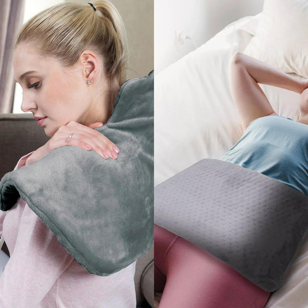 Total Comfort Package: Neck & Shoulder Warmer + Electric Heat Pad - Gifts for You 'n Me