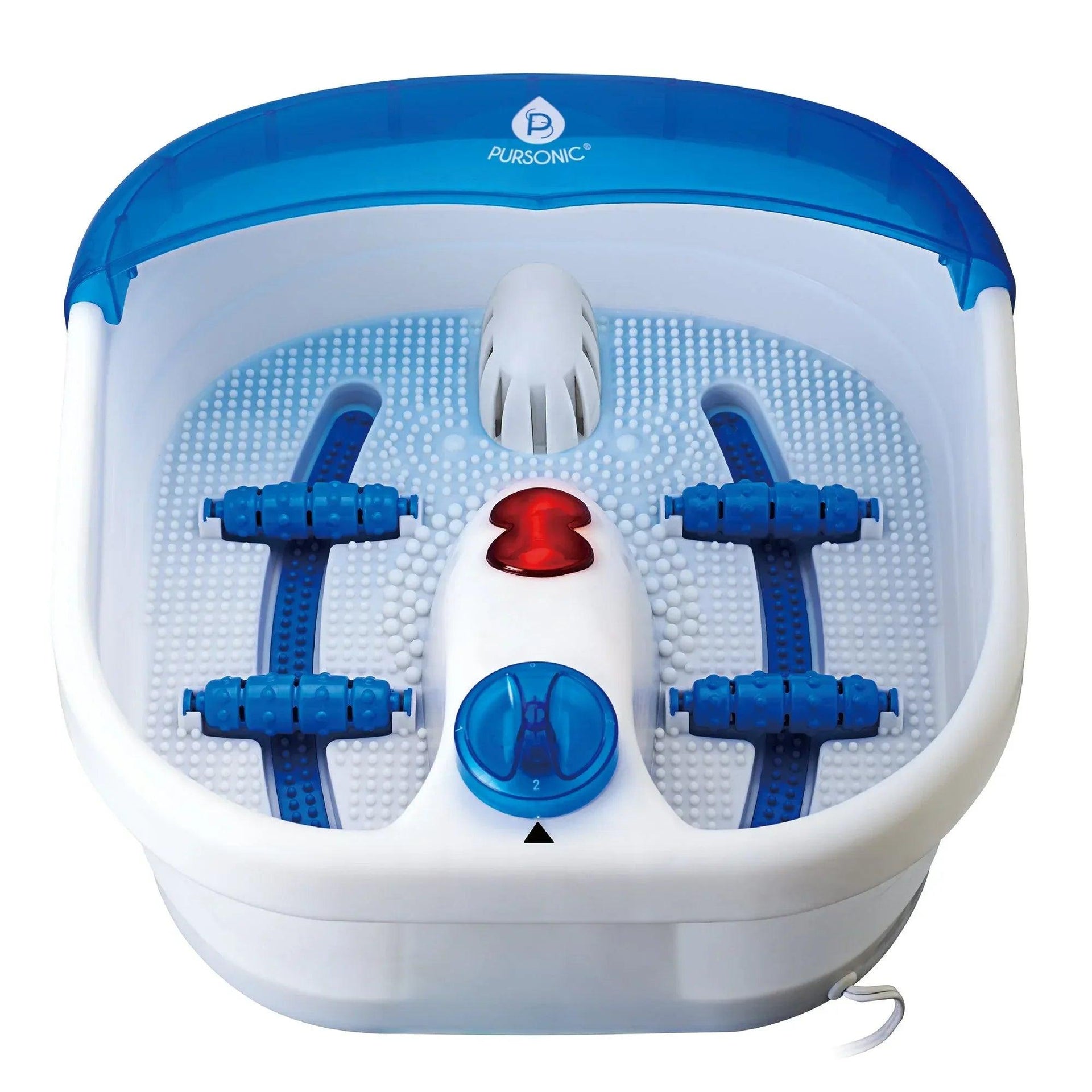Foot Spa Massager with Tea Tree Oil Foot Salt Scrub (Heating Function) - Gifts for You 'n Me