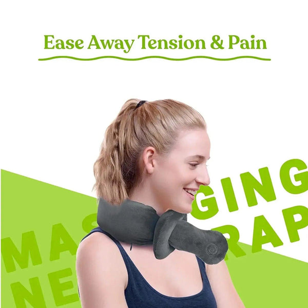 Portable Neck & Shoulder Adjustable Massaging Wrap - Gifts for You 'n Me