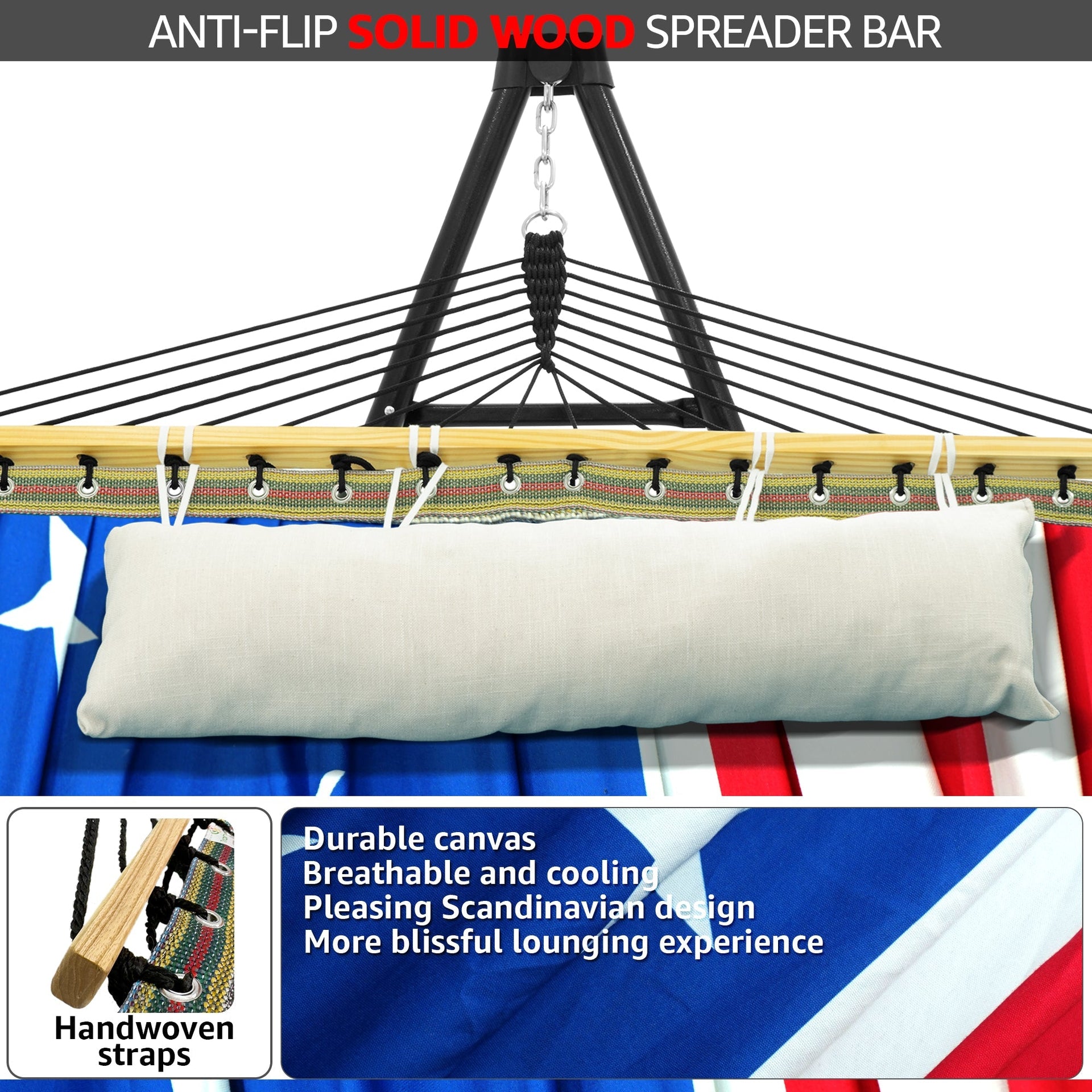 Tranquillo Unity Canvas Hammock Stand