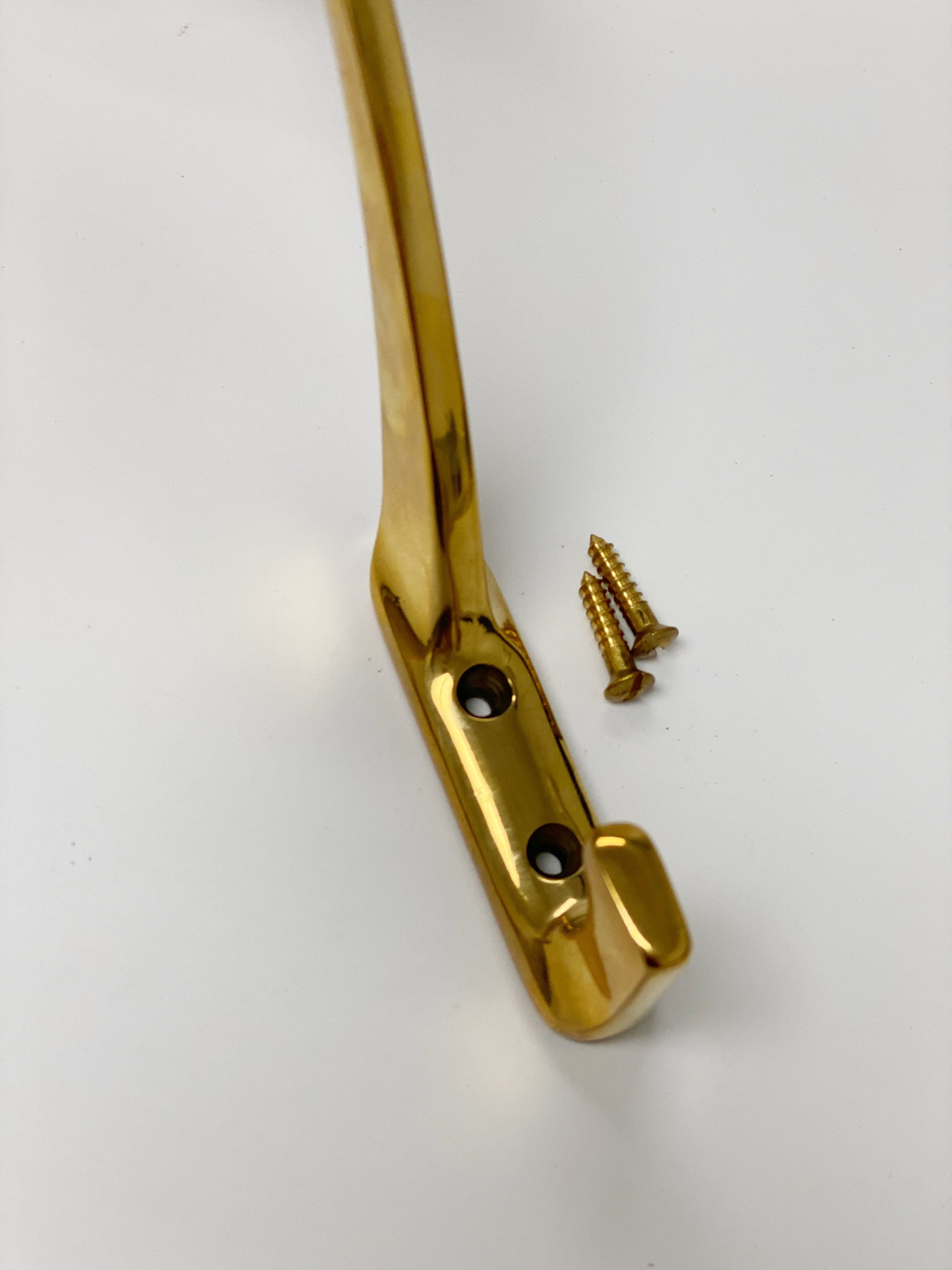 Unlacquered Polished Brass 