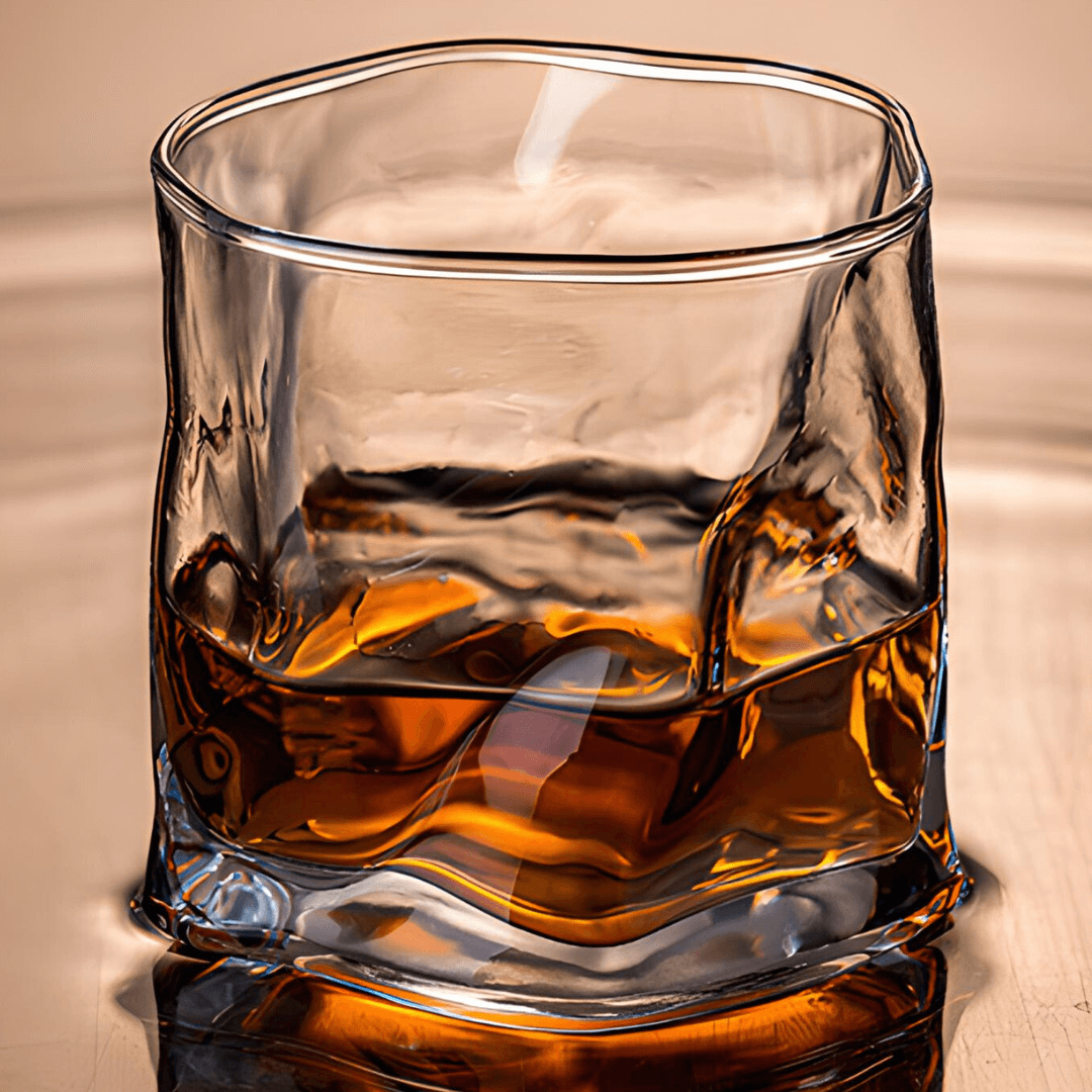 Hoshi Japanese Crystal Whisky Glass TsukiGlass