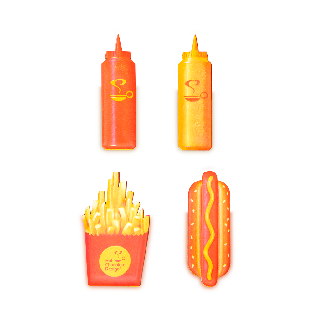 Hot Chocolate Design Hot Dog