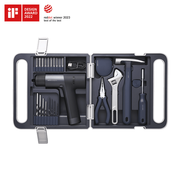 12V Brushless Drill Tool Set