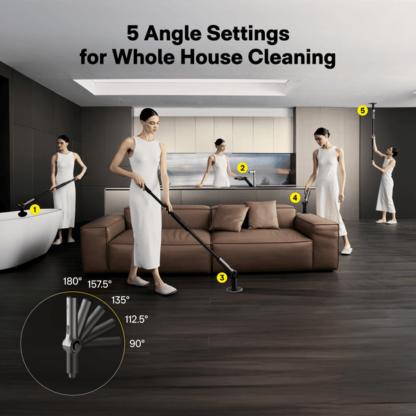 HOTO Flexi™ Cordless Spin Scrubber
