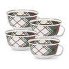 Highland Plaid Sharing Bowls - Set of 4