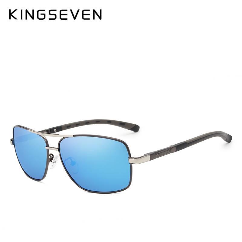 Brand Designer Men's Aluminum Magnesium Sun Glasses Polarized Mirror Lens Male Eyewear Sunglasses For Men