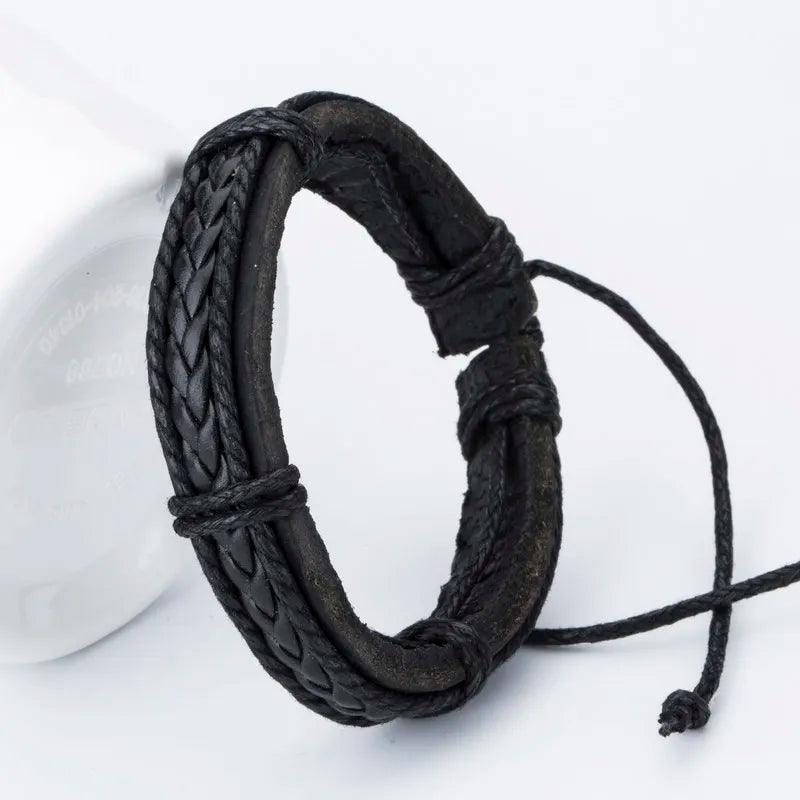 TYO Bracelets New Fashion Charm Leather Bangle Men's Bracelets Popular
