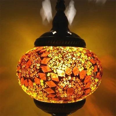New style Turkey Ethnic Customs Handmade Lamp Romantic Cafe Restaurant Bar Tree Pendant Light Bar Mosaic Pendant Lamp