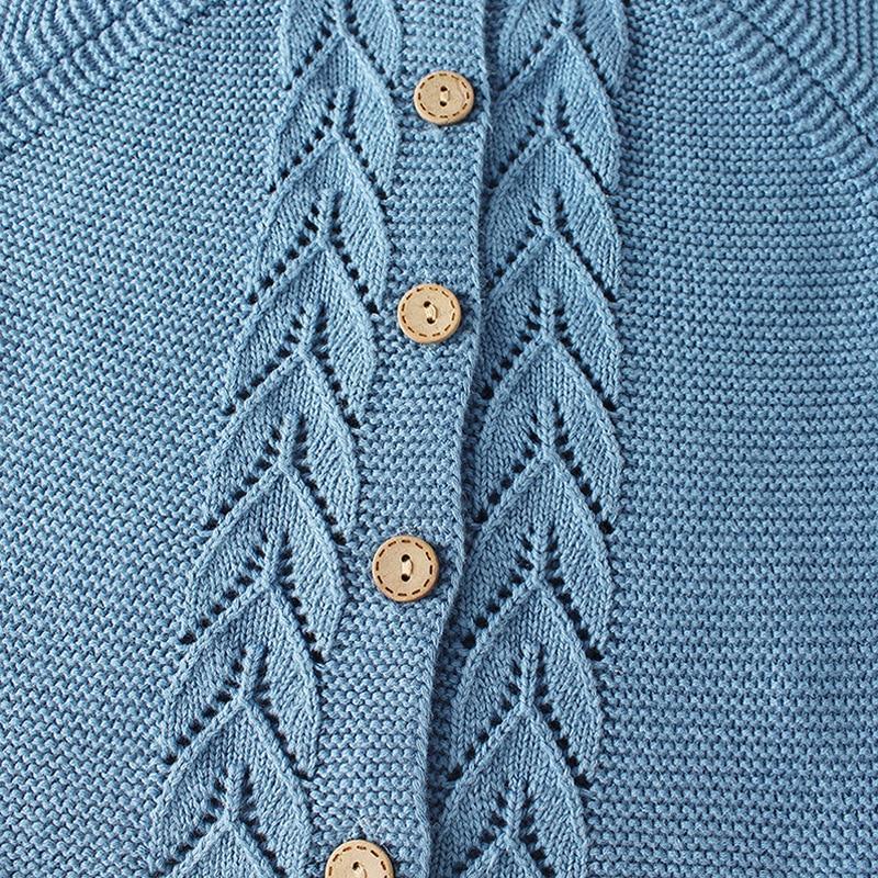 Modern Cotton Baby Girl Cardigan Clothes With knitted Outerwear & Coats for Infant Boys and Girls Romper Winter Jumpsuit