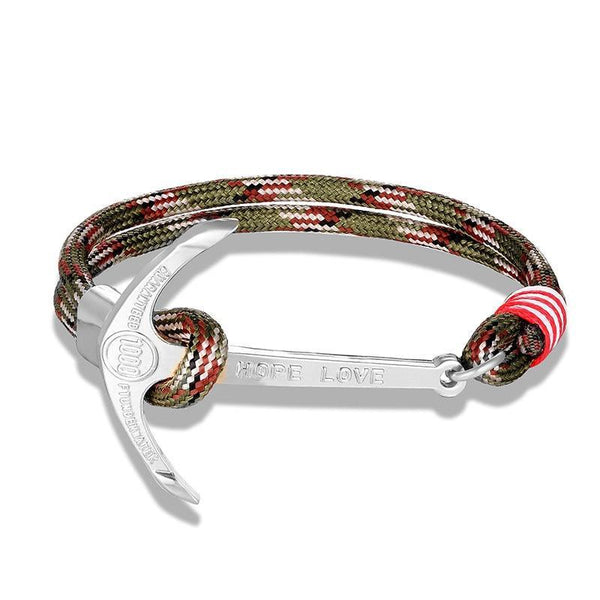 High Quality Elegant Anchor Bracelet Luxury Charm Nautical Survival Rope Amazing Chain Bracelet For Great Men And Women Friends Gift Charm Chain Jewelry