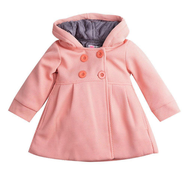 NEW 2020 Modern Toddler Baby Girls Warm Fall Coat Hooded Newborn Infant Girls Cute Princess Jacket Long Sleeve In Elegant Design