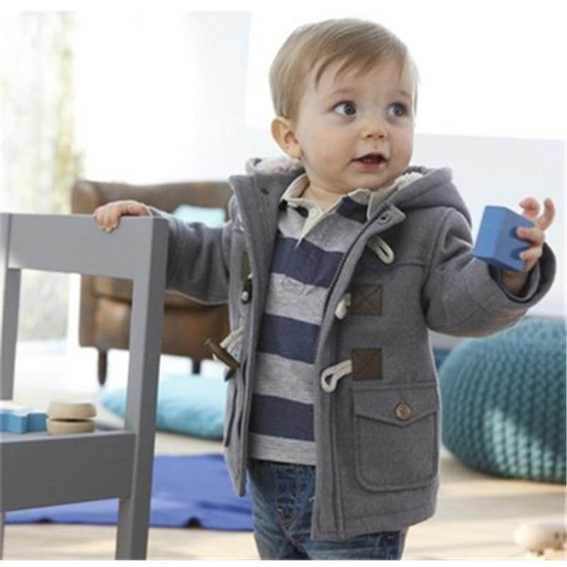 Infant Baby Jacket  Autumn Winter Hooded Outerwear Coat / Newborn Jacket.