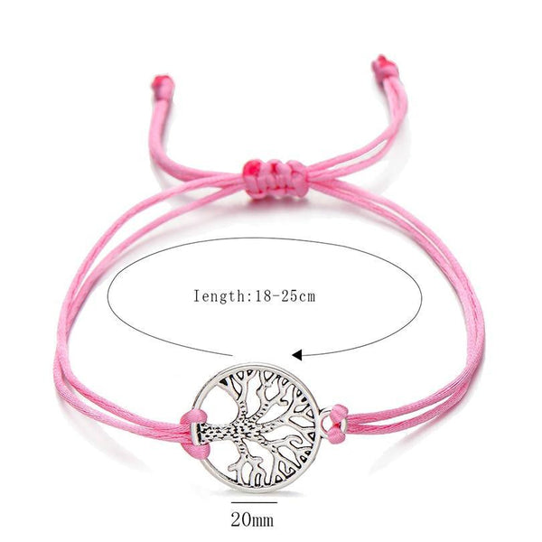 Modern Luxury Amazing Shiny Color Elegant New Life Tree Charm Fashion Bracelets For Women
