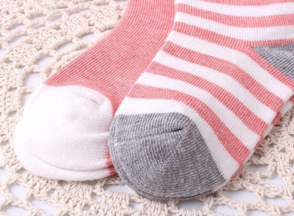 4PCS/SET Pairs Of Modern Baby and Kids Cotton Socks Spring/autumn Winter Newborn Infant Toddler Floor Socks for Kids
