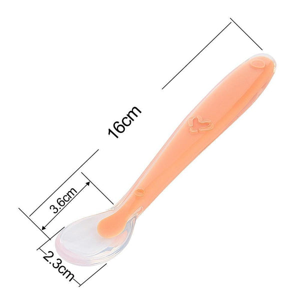 Baby Spoons Feeding Dishes Tableware For Children Flatware Cutlery Spoon Silicone Tools-for-patchwork Lot Soup Ladle