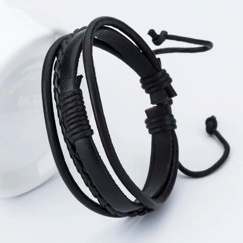 TYO Bracelets New Fashion Charm Leather Bangle Men's Bracelets Popular