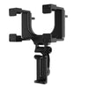 Car Phone Holder Rearview Mirror Mount Phone Holder 360 Degrees GPS Smartphone Stand - Black