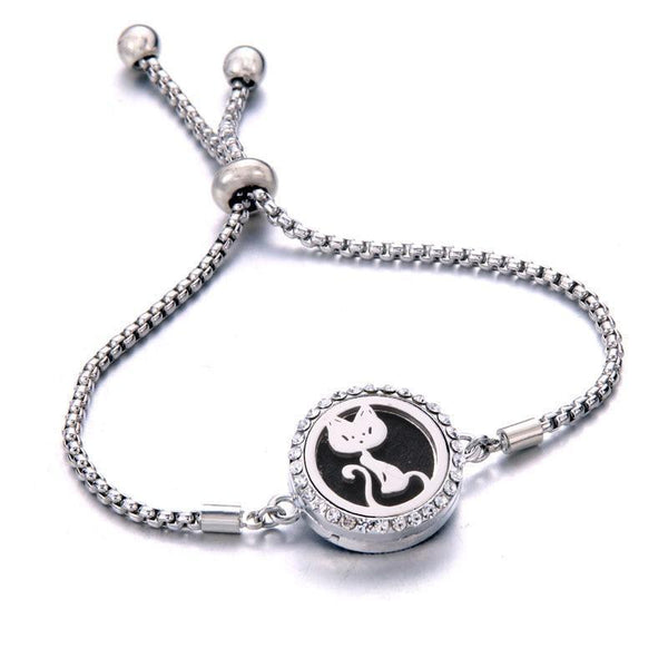 Elegant New Fashion Modern Perfume Amazing Luxury Bracelet Essential Oil Aromatherapy Locket Bracelet For Women