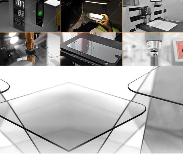 2PCS Super Big Arc Glass For iPhone 5S 12 Pro Max Mini 7 8 Plus SE 2022 Screen Protector Premium Oleophobic Coating Tempered glass Screen Protector, Premium Tempered Glass Easy Installation Frame Case-Friendly Tempered Glass Protector