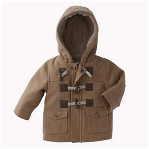 Infant Baby Jacket  Autumn Winter Hooded Outerwear Coat / Newborn Jacket.