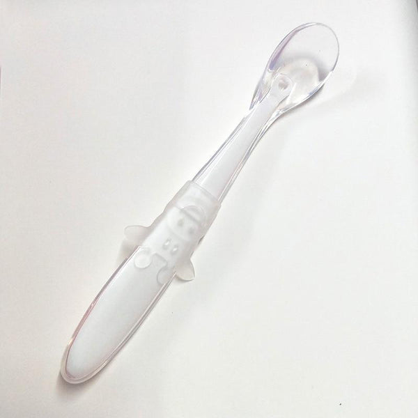 Baby Full Silicone Soft  Training Spoon Children Tableware Perfect Gift For Parents Baby Boys Or Girls Unique Design