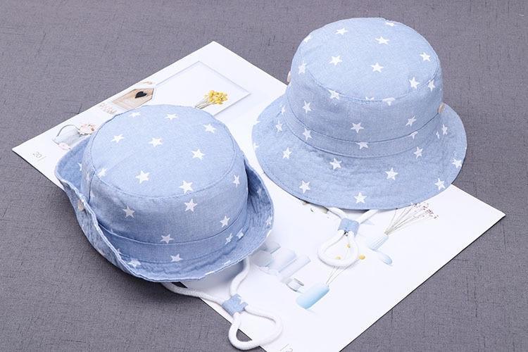 Children Summer Hats Kids Star Sun Caps For Boys And Caps New Baby Fisherman Hat In Modern Star Design