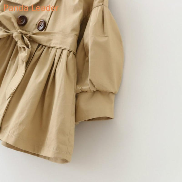 Jacket / Coat Baby Double Breast Windbreaker Jacket For baby girls 1-4T In elegant Style
