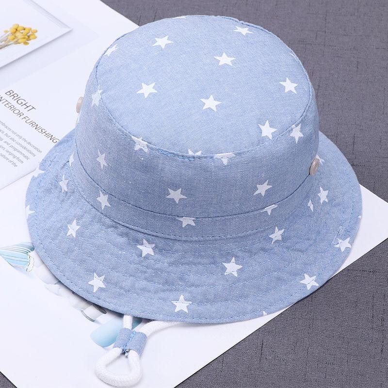 Children Summer Hats Kids Star Sun Caps For Boys And Caps New Baby Fisherman Hat In Modern Star Design