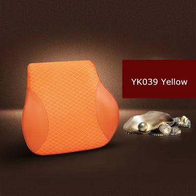 1PCS memory foam cute car seat headrest pillow solid for the neck rest waist back support cushion set pillows auto accessories