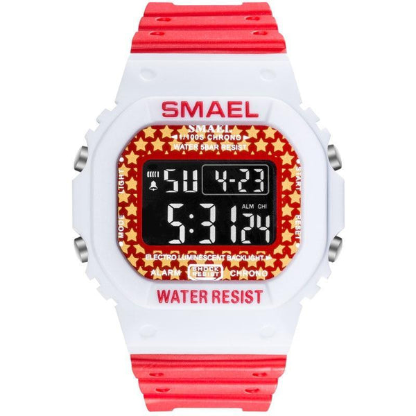 Luxury Modern Sports Watch With Led Digital Display Waterproof 50M Military Famous Unisex Watch For Man and Woman