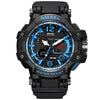 Sport Men Watch White LED Digital 50M Waterproof Casual Watch In Luxury Modern Design  Relogios Masculino - Blue