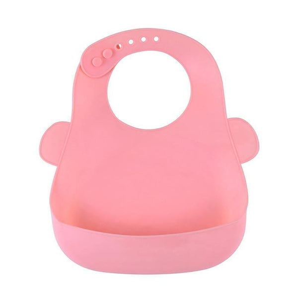 Bibs Waterproof Silicone Feeding Baby Saliva Towel Newborn Cartoon Aprons Baby Bibs Adjustable