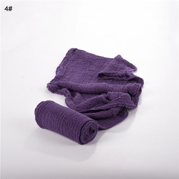 Luxury Modern Blanket Stretch Baby Photography Props Blanket Wraps Organic Cotton soft wrap For Baby