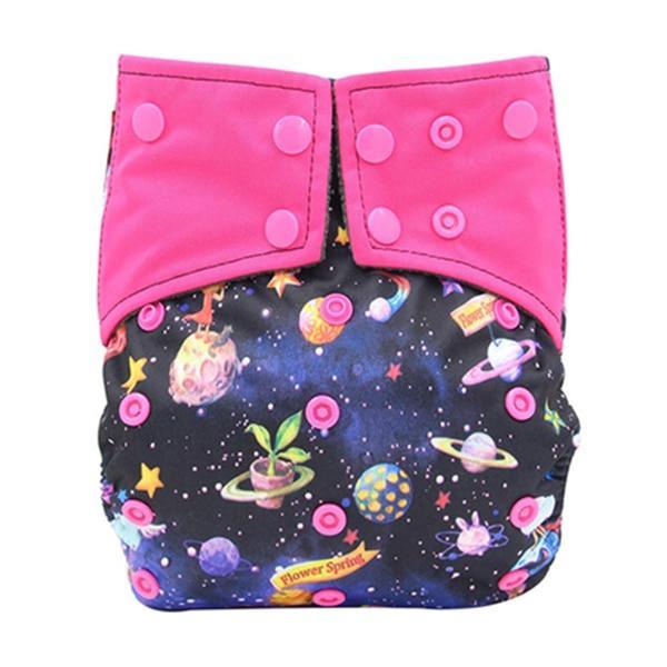 All-In-One  Cloth Diaper for Baby Bamboo Charcoal Eco-friendly Baby Cloth Diaper