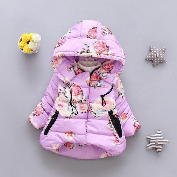 Infant Baby Jacket Coat for Winter Autumn For Babies Outerwear For Boys and Girls In elegnat Design And Print Style