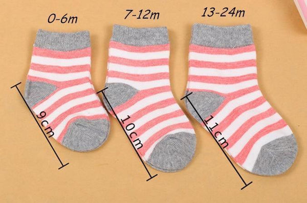 4PCS/SET Pairs Of Modern Baby and Kids Cotton Socks Spring/autumn Winter Newborn Infant Toddler Floor Socks for Kids