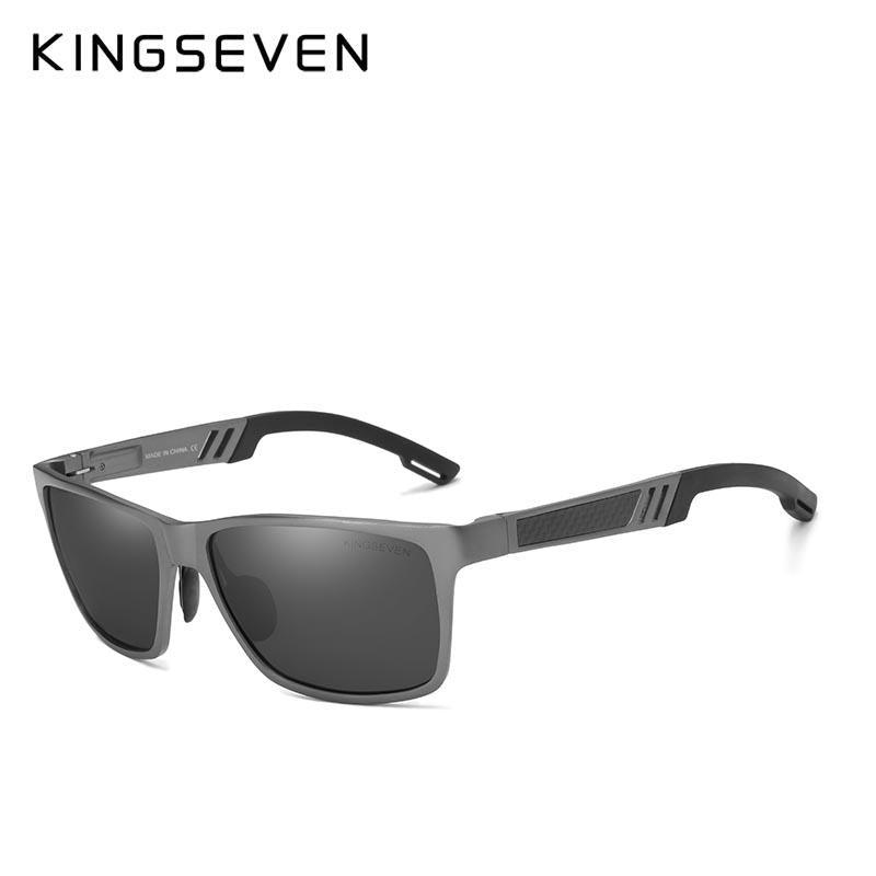 High Quality Luxury Aluminium Men Polarized Sunglasses Retro Modern Style For Sport Golf and Driving
