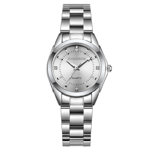 New STEVVEX Women Luxury Rhinestone Stainless Steel Quartz Watches Ladies Business Watch WIth  Japanese Quartz Movement For Women and Girls