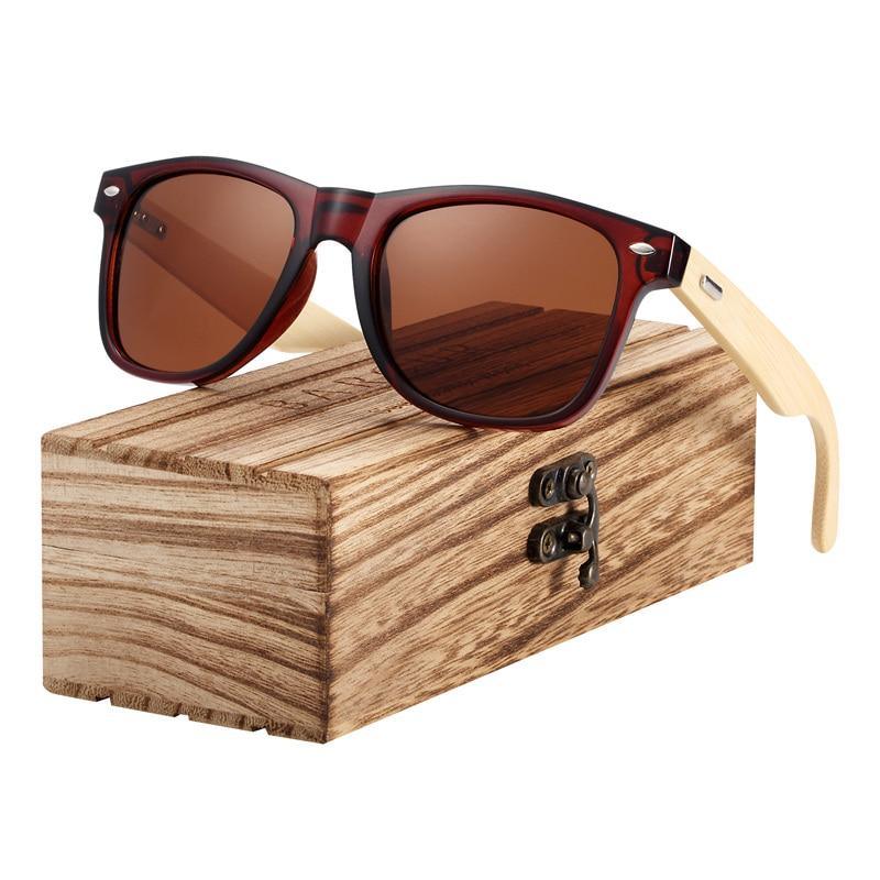 New Luxury Sunglasses Travel Sun Glasses Vintage Wooden Leg Eyeglasses Fashion Sunglasses For Male and Female With UV400 Protection