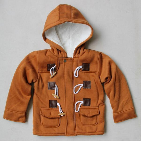 Infant Baby Jacket  Autumn Winter Hooded Outerwear Coat / Newborn Jacket.