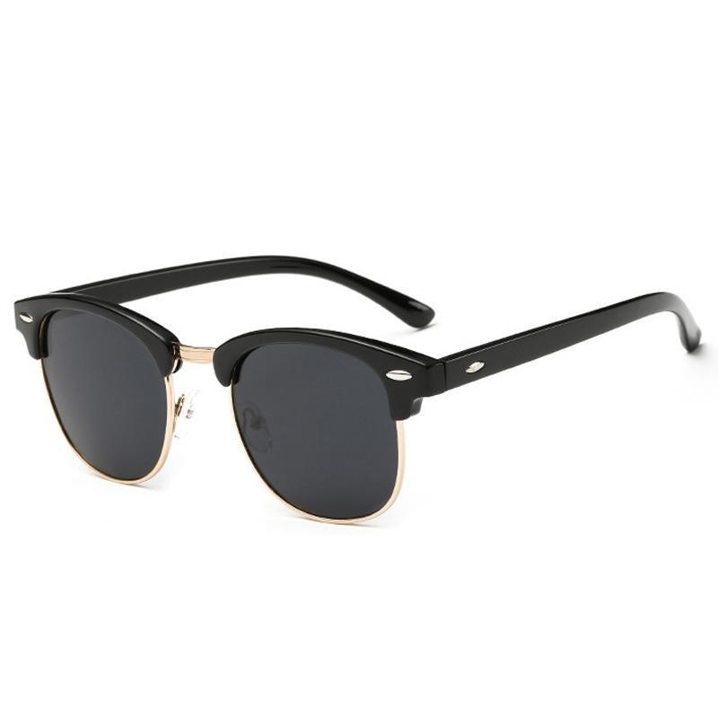 Polarized Retro Classic  Metal Frame Famous Sunglasses For Men Woman and  Lady Brand Designer Oculos masculino lentes de sol