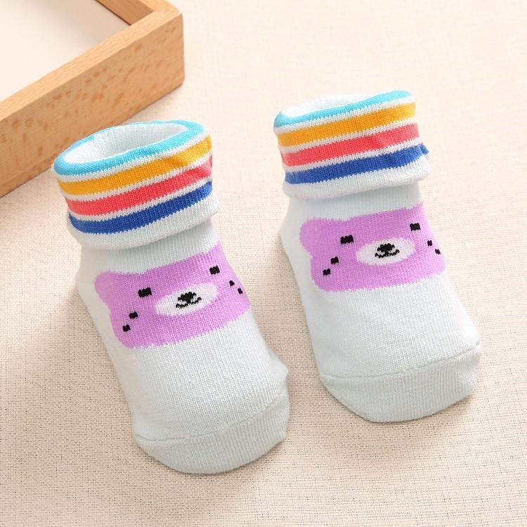 Anti Slip Floor Cartoon Kids Toddlers Autumn Spring Newborn Cute Cotton Baby Socks Girl Boy Infant Socks for Kids