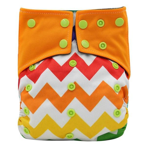All-In-One  Cloth Diaper for Baby Bamboo Charcoal Eco-friendly Baby Cloth Diaper