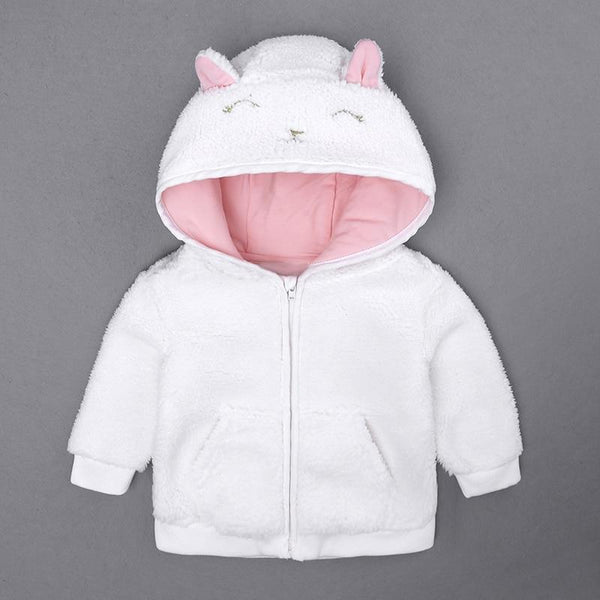 Fashion Spring Baby Coat Lamb Cashmere baby Boy Girl Baby Clothes Infant in Elegant Coat