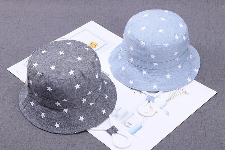 Children Summer Hats Kids Star Sun Caps For Boys And Caps New Baby Fisherman Hat In Modern Star Design