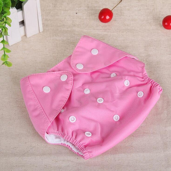 Baby Diapers Washable Reusable Nappies Grid/Cotton Training Pant Cloth Diaper Multiple Use For Baby And Kids