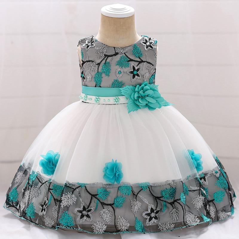 Luxury Elegant Handamde Girls Baby Dresses Lace Tulle Baptism Dresses for  Party and  Wedding Baby Clothing Dress